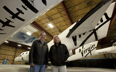 Virgin Galactic Unveils Spaceship Two, the world’s first commercial manned spaceship